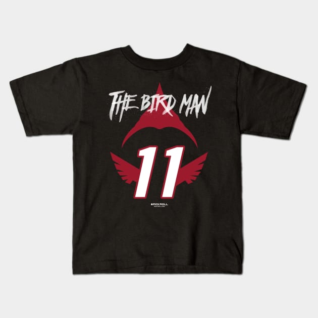 "The Birdman" - Chris Andersen Kids T-Shirt by pickrollcom